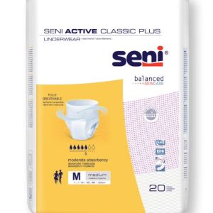 SENI ACTIVE CLASSIC PLUS Underwear Medium 20 PCS