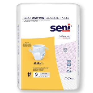 SENI ACTIVE CLASSIC PLUS Underwear Small 22 PCS
