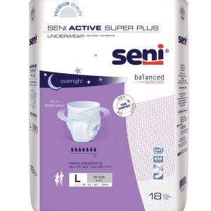 SENI ACTIVE SUPER PLUS Underwear Large 18 PCS