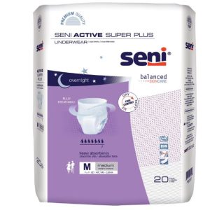 SENI ACTIVE SUPER PLUS Underwear Medium 20 PCS