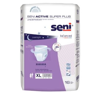 SENI ACTIVE SUPER PLUS Underwear X-Large 16 PCS