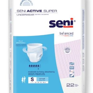 SENI ACTIVE SUPER Underwear Small 22 PCS