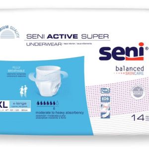 SENI ACTIVE SUPER Underwear X-Large 14 PCS