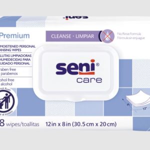 SENI CARE PREMIUM Personal Cleansing Wipes 48 PCS
